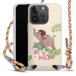 New Carry Case Transparent Stoff colourful/silber