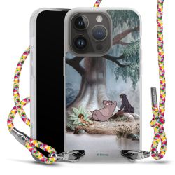 New Carry Case Transparent Stoff colourful/silber