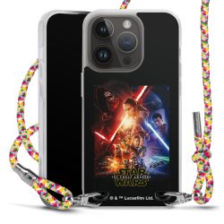 New Carry Case Transparent Stoff colourful/silber