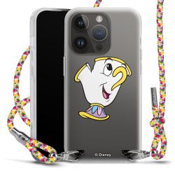 New Carry Case Transparent Stoff colourful/silber