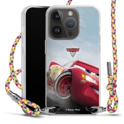 New Carry Case Transparent Stoff colourful/silber