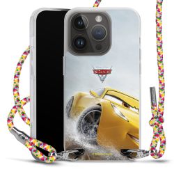 New Carry Case Transparent Stoff colourful/silber