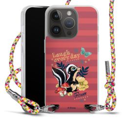 New Carry Case Transparent Stoff colourful/silber