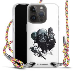 New Carry Case Transparent Stoff colourful/silber