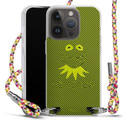 New Carry Case Transparent Stoff colourful/silber