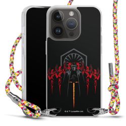 New Carry Case Transparent Stoff colourful/silber