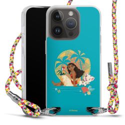 New Carry Case Transparent Stoff colourful/silber