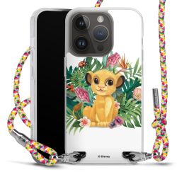 New Carry Case Transparent Stoff colourful/silber