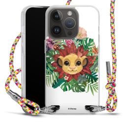 New Carry Case Transparent Stoff colourful/silber