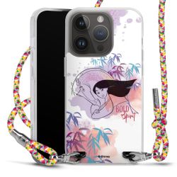 New Carry Case Transparent Stoff colourful/silber