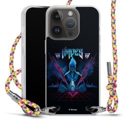 New Carry Case Transparent Stoff colourful/silber