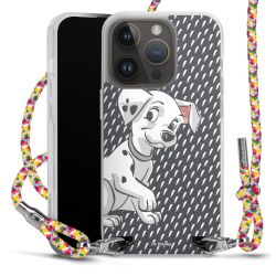 New Carry Case Transparent Stoff colourful/silber