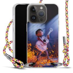 New Carry Case Transparent Stoff colourful/silber