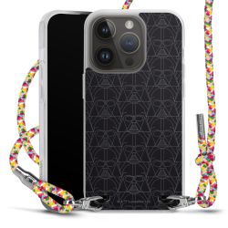 New Carry Case Transparent Stoff colourful/silber