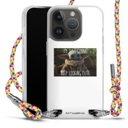 New Carry Case Transparent Stoff colourful/silber