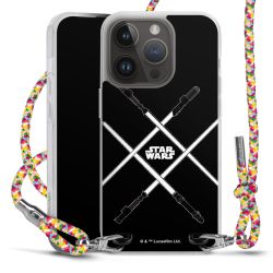 New Carry Case Transparent Stoff colourful/silber