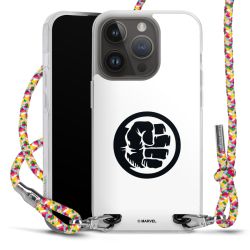 New Carry Case Transparent Stoff colourful/silber