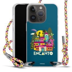 New Carry Case Transparent Stoff colourful/silber