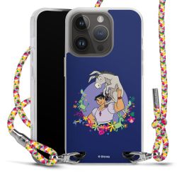 New Carry Case Transparent Stoff colourful/silber