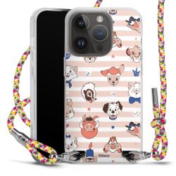 New Carry Case Transparent Stoff colourful/silber