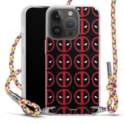 New Carry Case Transparent Stoff colourful/silber