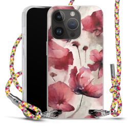 Carry Case Transparent Fabric colourful