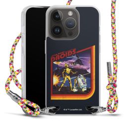 New Carry Case Transparent Stoff colourful/silber