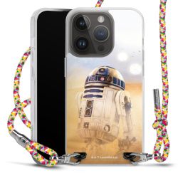 New Carry Case Transparent Stoff colourful/silber