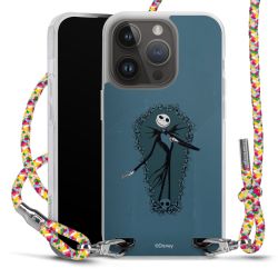 New Carry Case Transparent Stoff colourful/silber