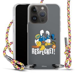 New Carry Case Transparent Stoff colourful/silber