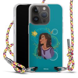 New Carry Case Transparent Stoff colourful/silber