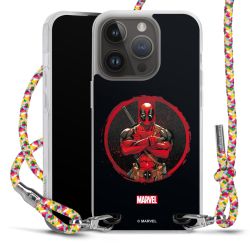 New Carry Case Transparent Stoff colourful/silber