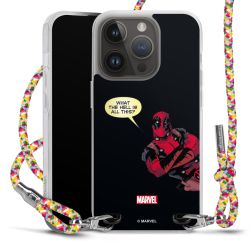 New Carry Case Transparent Stoff colourful/silber