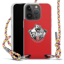 New Carry Case Transparent Stoff colourful/silber