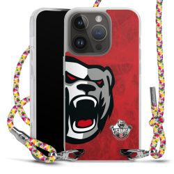 New Carry Case Transparent Stoff colourful/silber