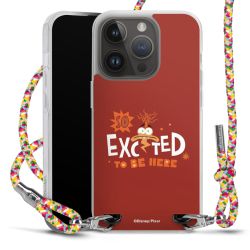 New Carry Case Transparent Stoff colourful/silber