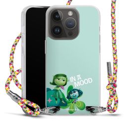 New Carry Case Transparent Stoff colourful/silber