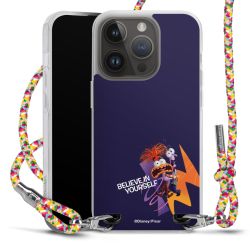 New Carry Case Transparent Stoff colourful/silber