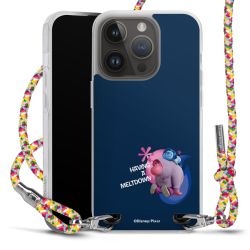 New Carry Case Transparent Stoff colourful/silber