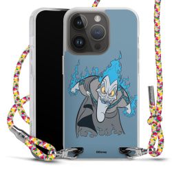 New Carry Case Transparent Stoff colourful/silber