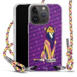 New Carry Case Transparent Stoff colourful/silber