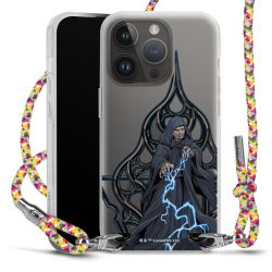 New Carry Case Transparent Stoff colourful/silber