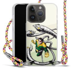 New Carry Case Transparent Stoff colourful/silber