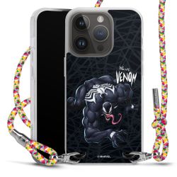 New Carry Case Transparent Stoff colourful/silber