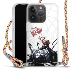 New Carry Case Transparent Stoff colourful/silber