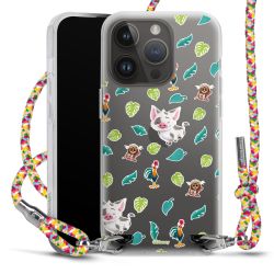 New Carry Case Transparent Stoff colourful/silber