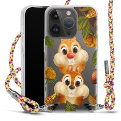 New Carry Case Transparent Stoff colourful/silber