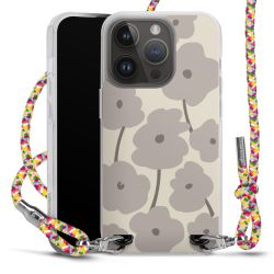 New Carry Case Transparent Stoff colourful/silber