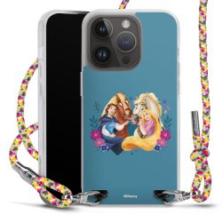 New Carry Case Transparent Stoff colourful/silber