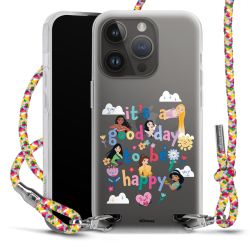 New Carry Case Transparent Stoff colourful/silber